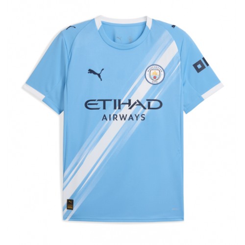 Lacne Muži Futbalové dres Manchester City Rayan Ait-Nouri #21 2025-26 Krátky Rukáv - Domáci